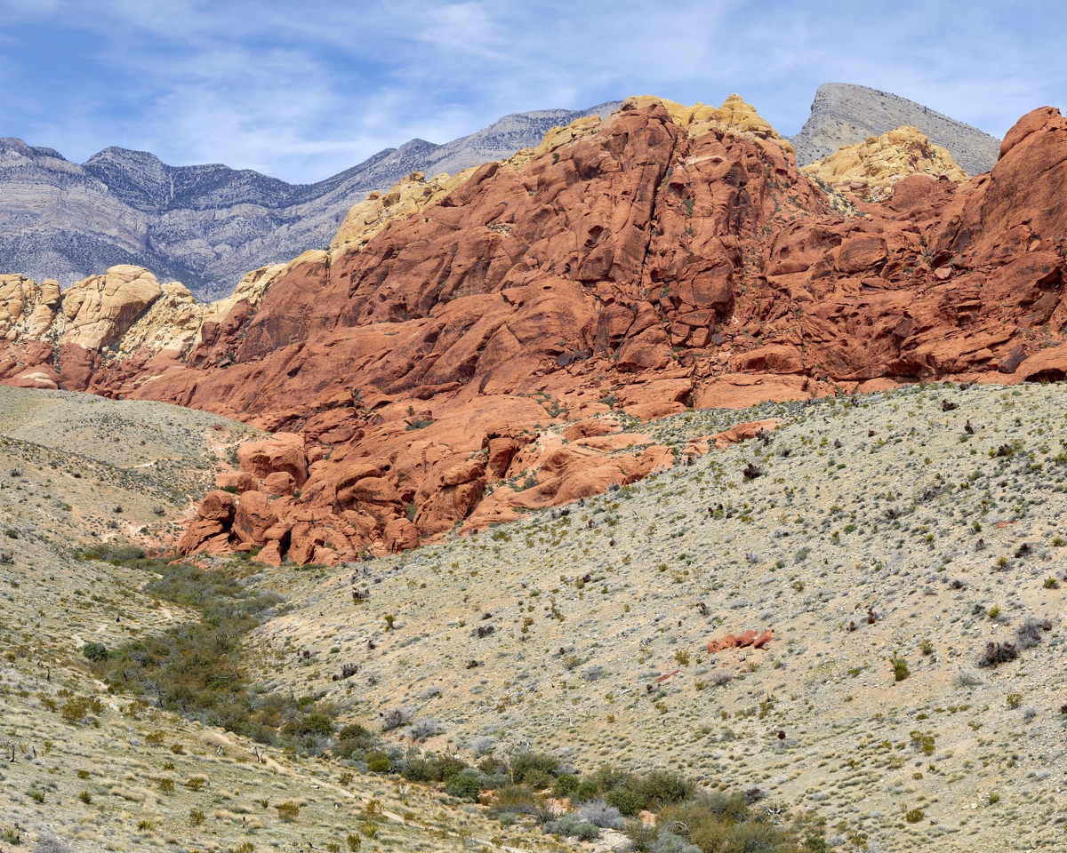Calico Hills at Red Rock Canyon west of Las Vegas, southern Nevada desert